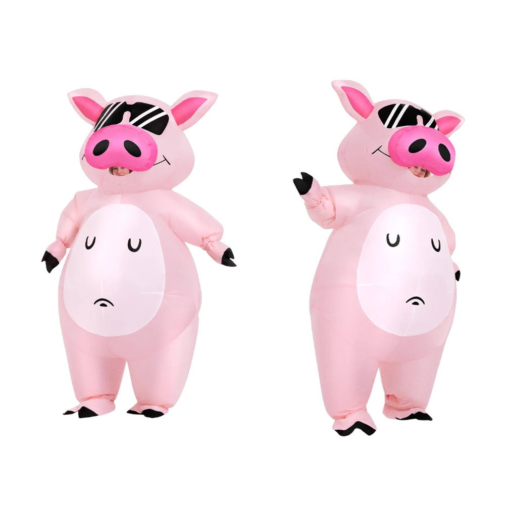 Cartoon Animal Piglet Inflatab - огляд і ціна Costumes