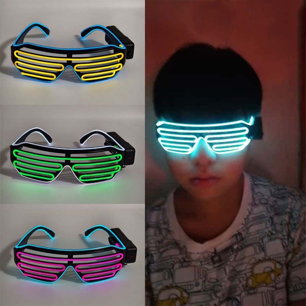 Wireless LED Glowing Glasses C - огляд і ціна Glow In The Dark Party Glasses