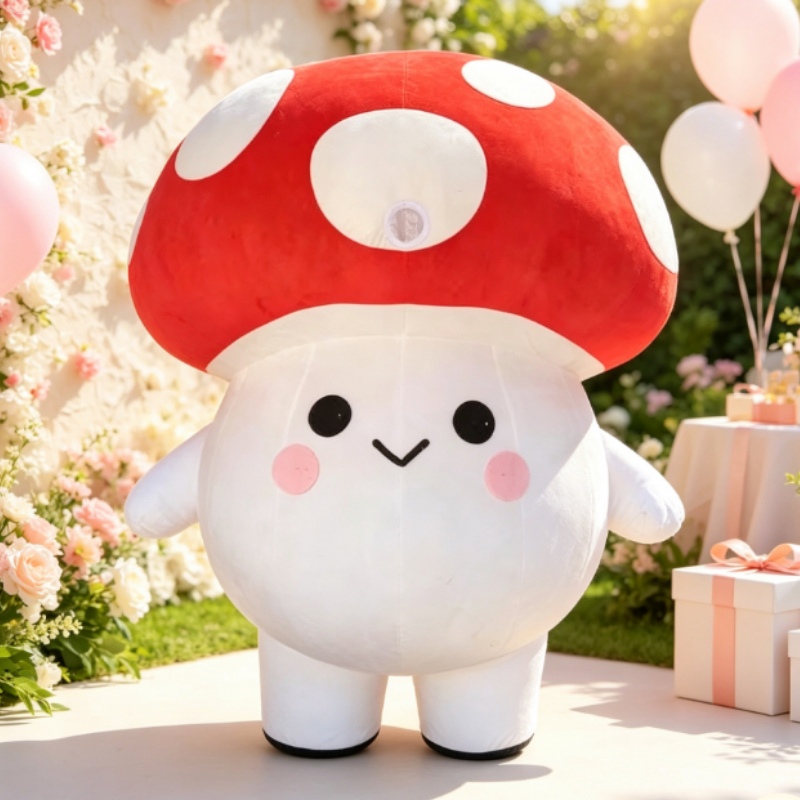 Inflatable Mushroom Mascot Cos - огляд і ціна Costumes