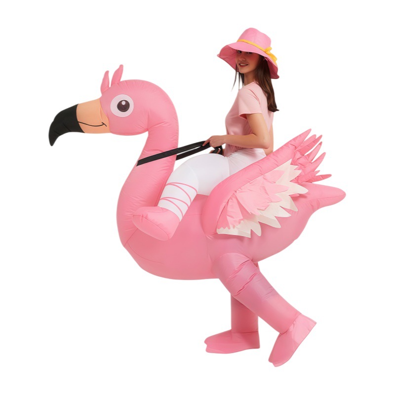 Pink Flamingo Inflatable Costu - огляд і ціна Costumes