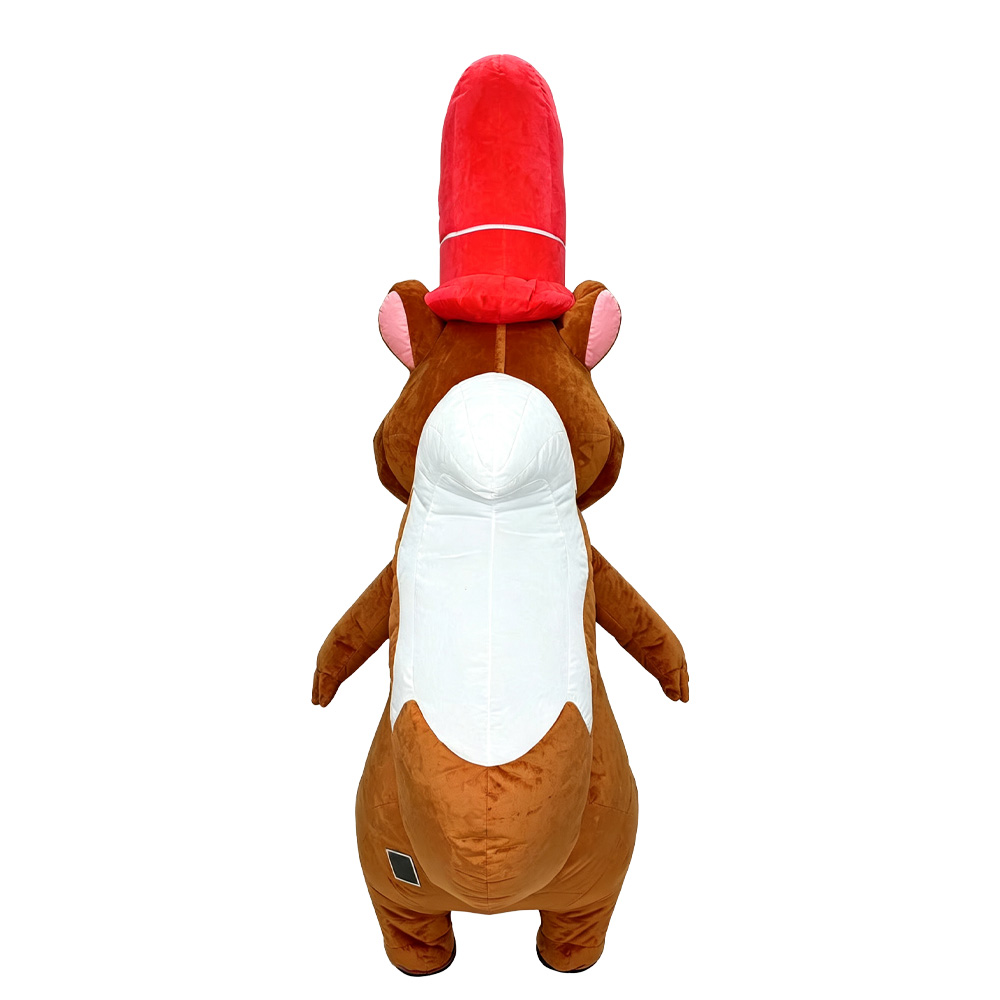 SAYGO Red Hat Squirrel Inflata - огляд і ціна Costumes