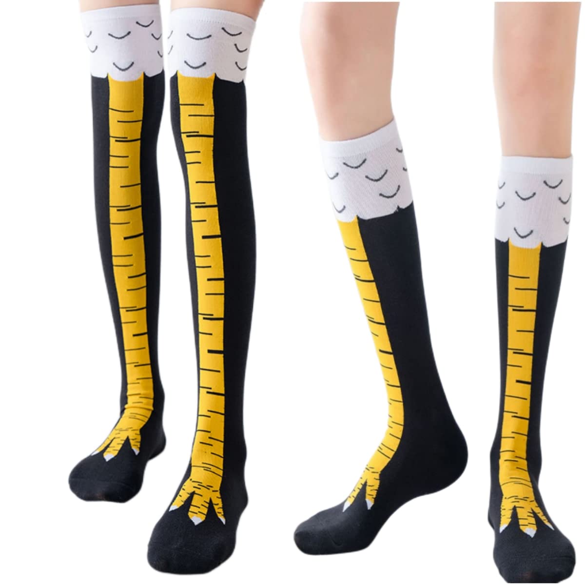 1 To 5 Pcs Women Chicken Feet  - огляд і ціна Funny Chicken Leg Socks