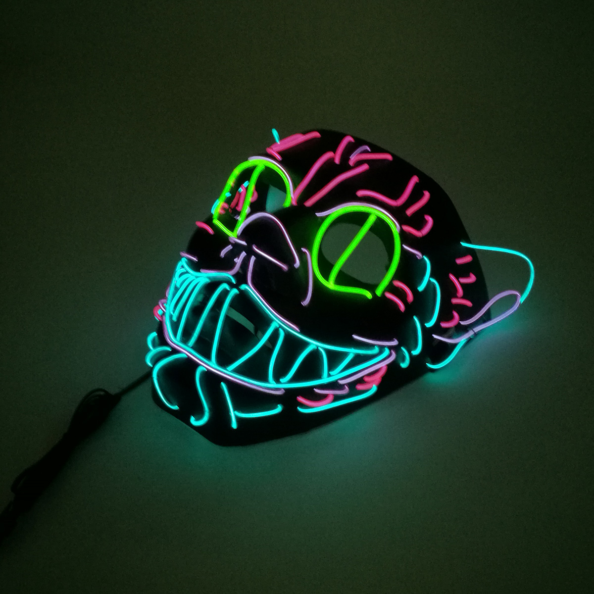 High Quality Cat King Full Fac - огляд і ціна Led Purge Mask Halloween