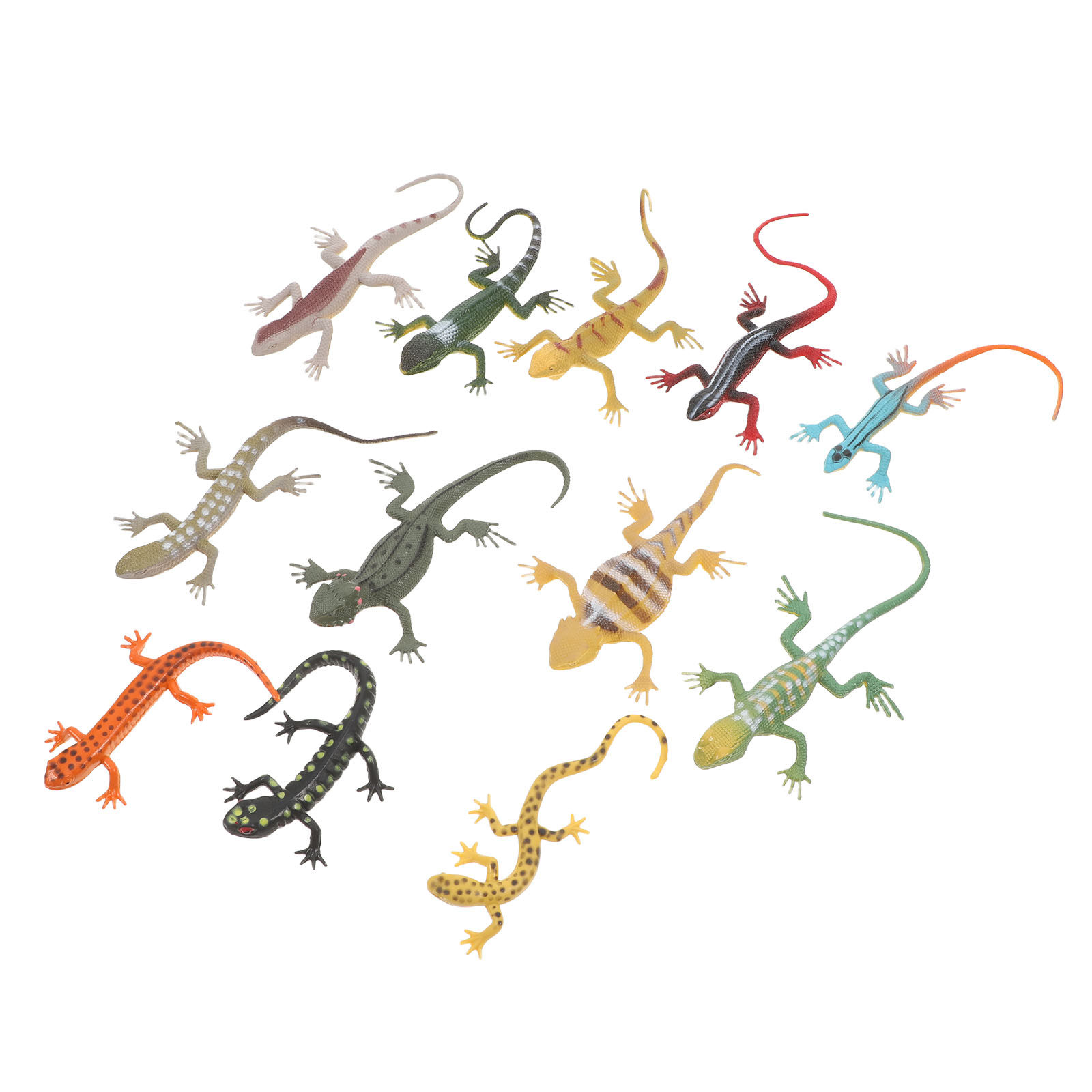 12Pcs Realistic Gecko Simulati - огляд і ціна Prank Toys