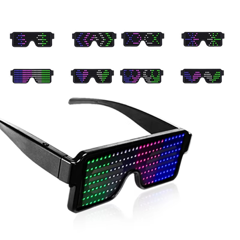 LED Glasses Light Up Dynamic P - огляд і ціна Glow In The Dark Party Glasses