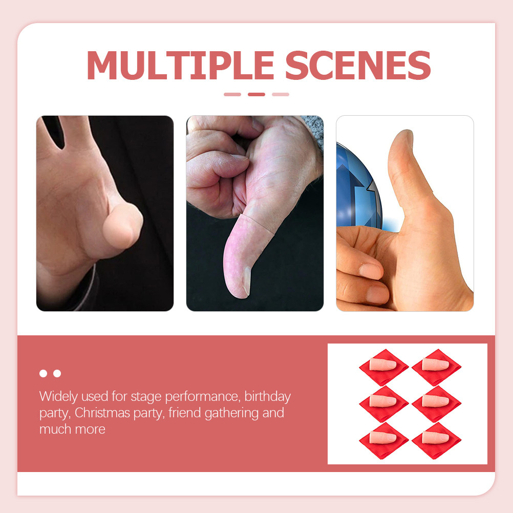 Disappearing Silk Magic Trick  - огляд і ціна Thumb Tip Magic Trick Set