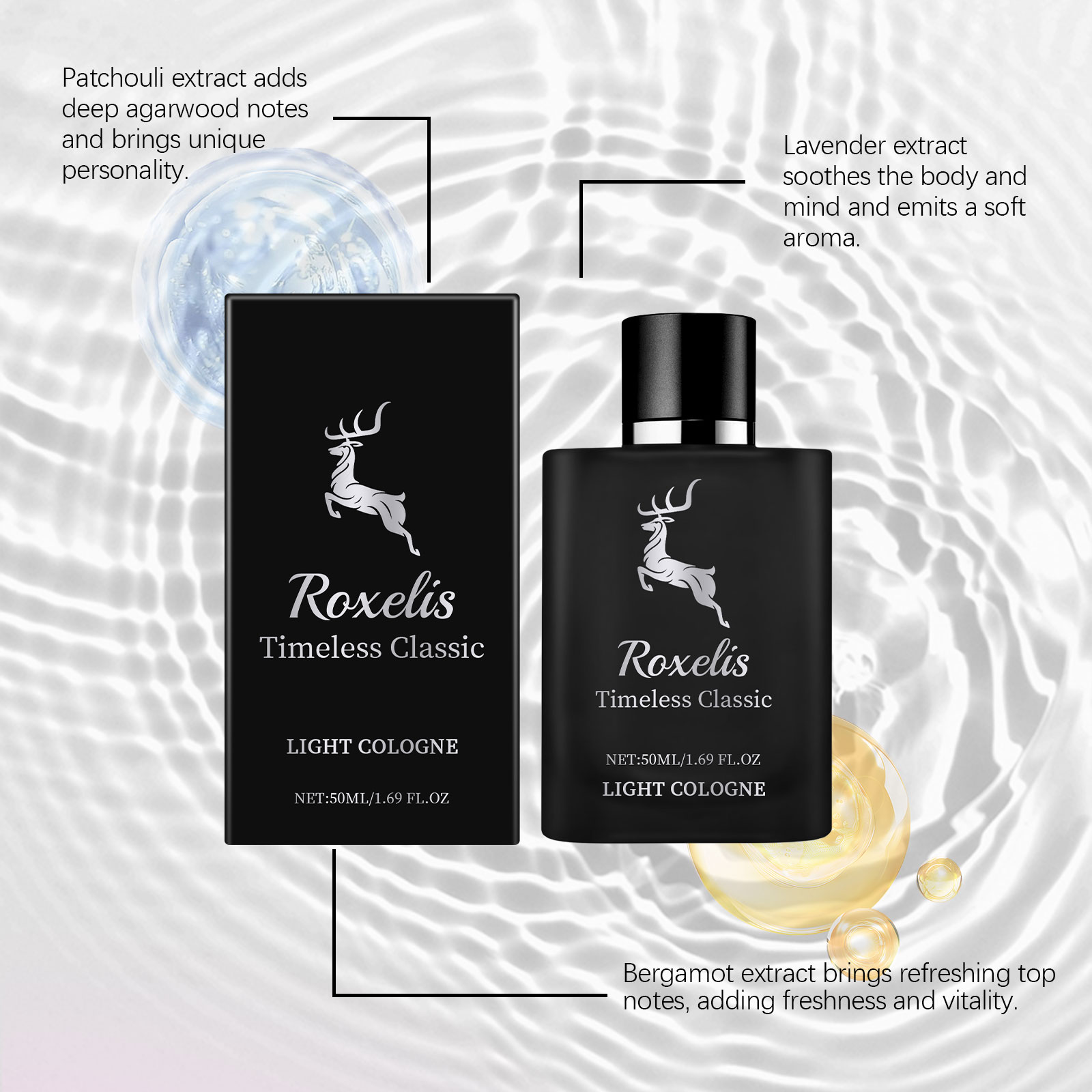Charm Classic Cologne For Men  - огляд і ціна Novelty Gifts