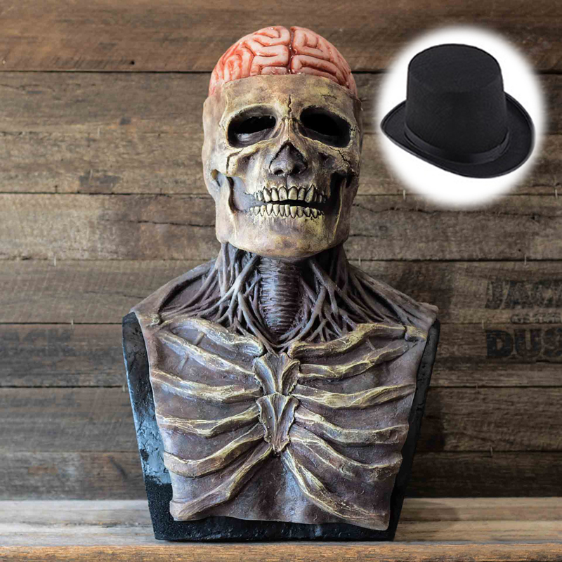 Creepy Brains Skeleton Mask Sk - огляд і ціна Led Purge Mask Halloween