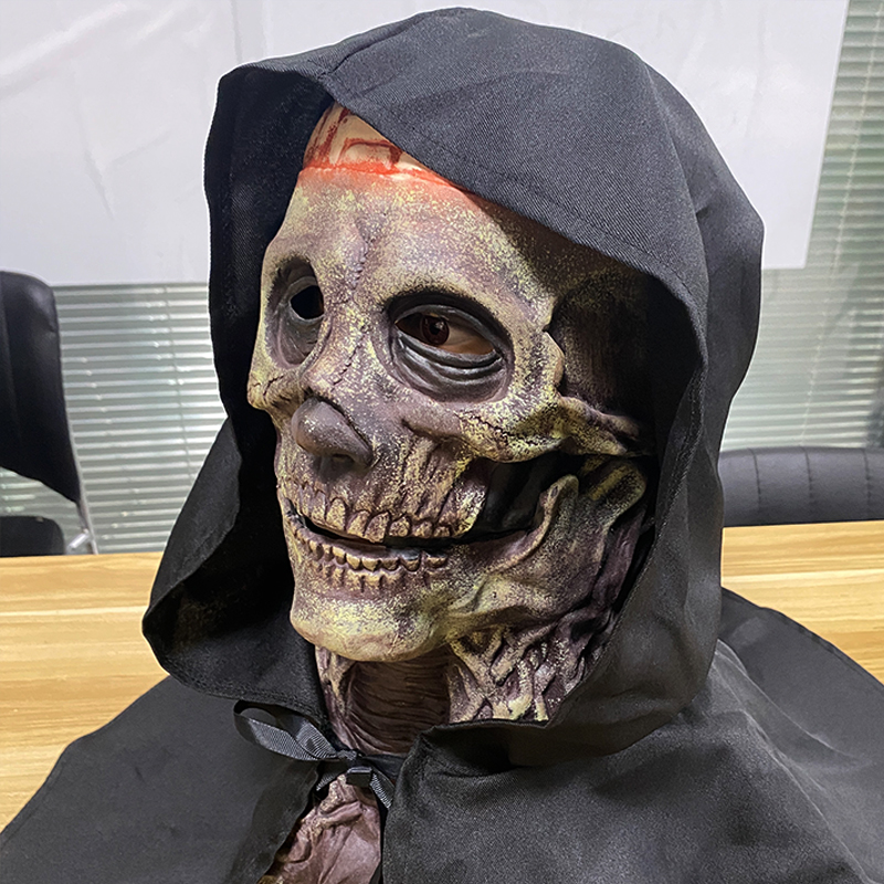 Creepy Brains Skeleton Mask Sk - огляд і ціна Led Purge Mask Halloween
