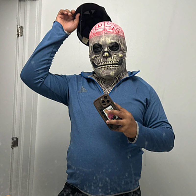Creepy Brains Skeleton Mask Sk - огляд і ціна Led Purge Mask Halloween