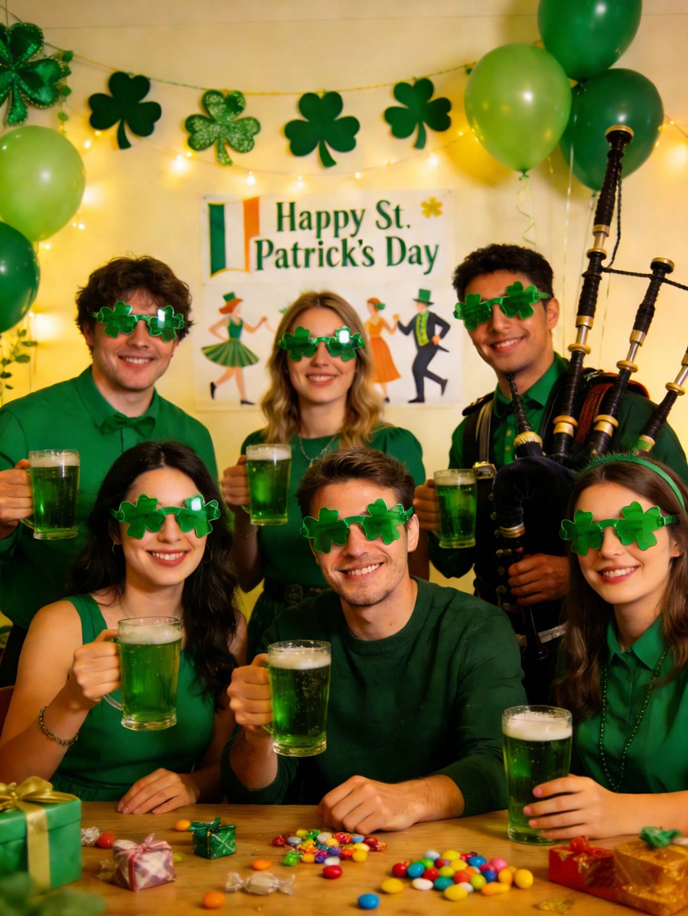 12/6/1 Pair St. Patrick's Day  - огляд і ціна Party Supplies